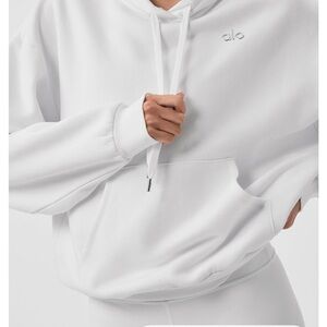 ALO Yoga White Hoodie
